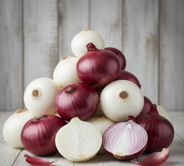 Cebolla blanca/morada